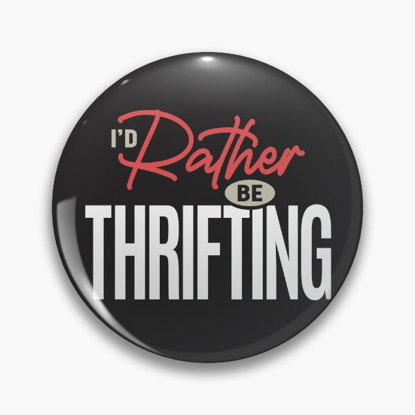 Item preview, I’d Rather Be Thrifting Funny Vintage Shopper Quote designed and sold by cidolopez.