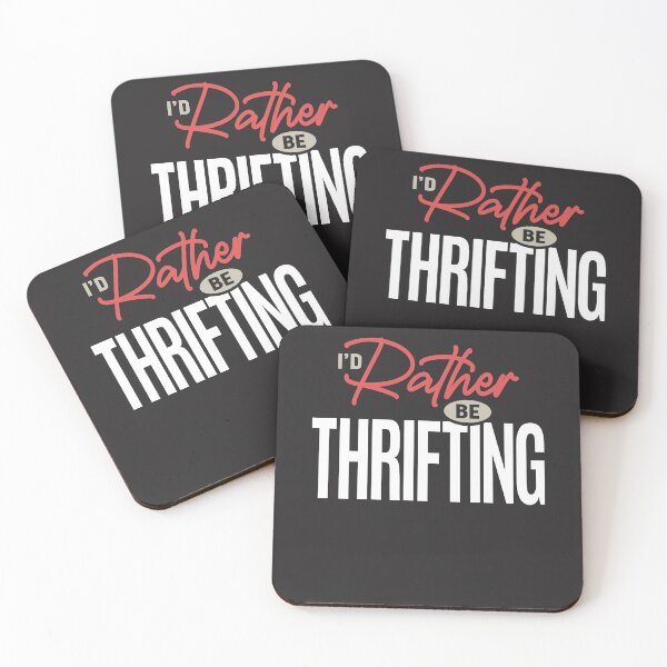 Item preview, I’d Rather Be Thrifting Funny Vintage Shopper Quote designed and sold by cidolopez.