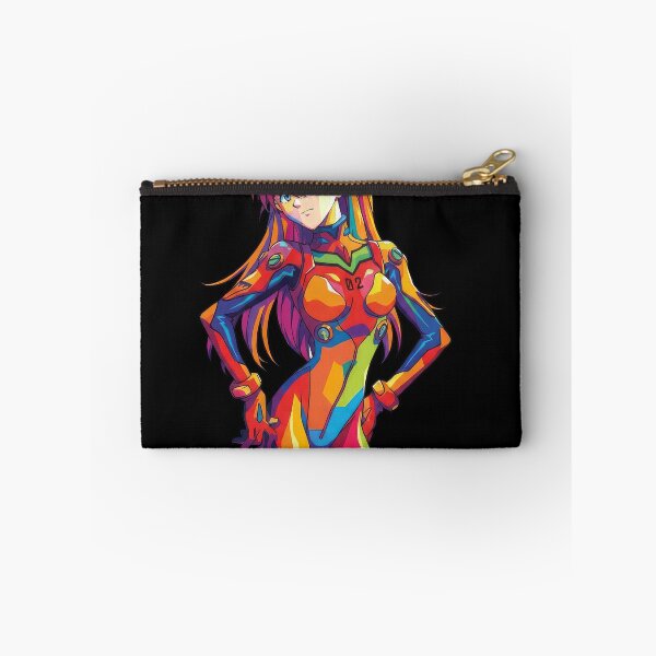 Item preview, Evangelion Asuka Langley Pop Art designed and sold by sandrahofer-art.