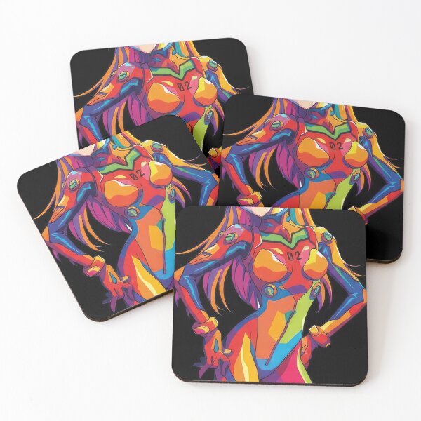 Artikelvorschau, Evangelion Asuka Langley Pop Art entworfen und verkauft von sandrahofer-art.
