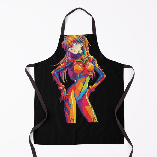 Item preview, Evangelion Asuka Langley Pop Art designed and sold by sandrahofer-art.