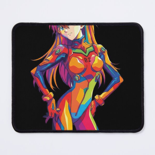 Item preview, Evangelion Asuka Langley Pop Art designed and sold by sandrahofer-art.