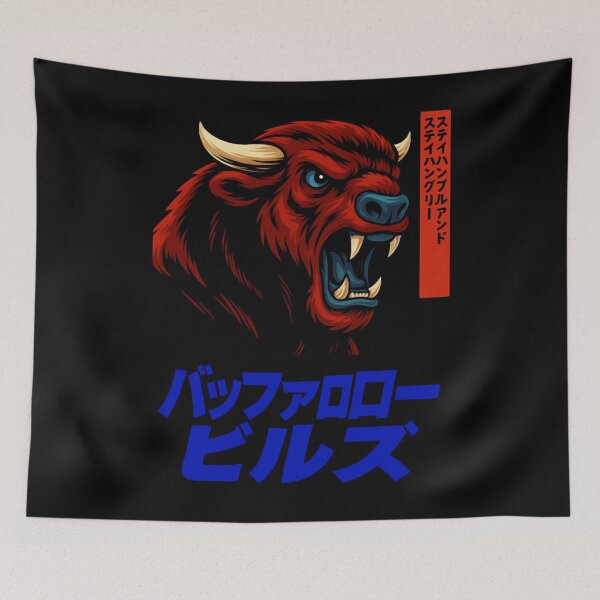 Item preview, Buffalo Bills - Japanese Art  designed and sold by JCdesignTH.