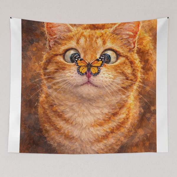 Item preview, Hector with butterfly on nose.  designed and sold by LuluLeb.