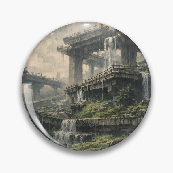 Item preview, The Cathedral of the Freeway - Apocalyptic World designed and sold by bapupa.