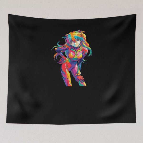 Item preview, Asuka Langley Evangelion Wpap Art designed and sold by sandrahofer-art.