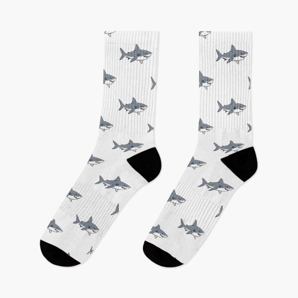 Item preview, Apex Predator - Great White Shark Illustration designed and sold by pixeldizajn.
