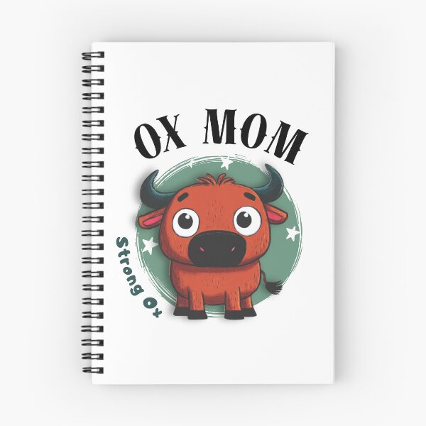 Item preview, OX Mom Chinese Zodiac –Strong OX Mom Illustration designed and sold by OriginalMindArt.