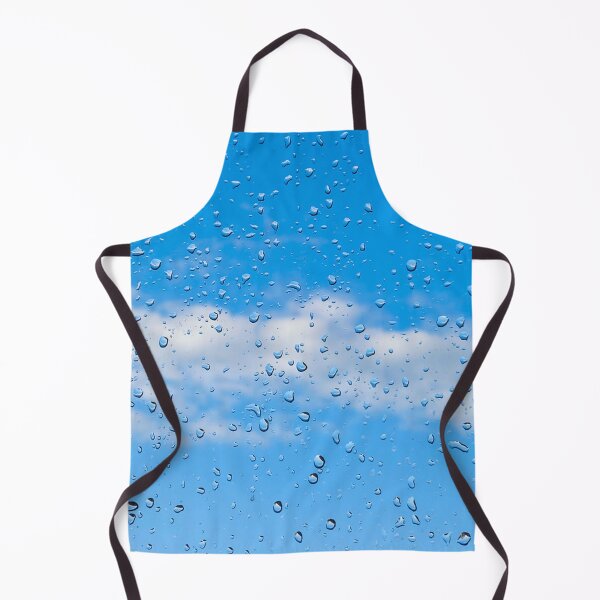 Item preview, Calm Blue Sky Raindrops - Minimalist Nature Photography for Mental Health and Peace designed and sold by Kainicram.
