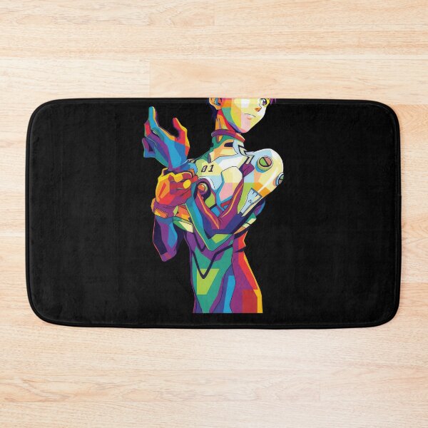 Item preview, Shinji Ikari Neon Genesis Evangelion Pop Art designed and sold by sandrahofer-art.
