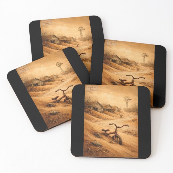 Item preview, The Dust-Burying Suburbia - Apocalyptic World designed and sold by bapupa.