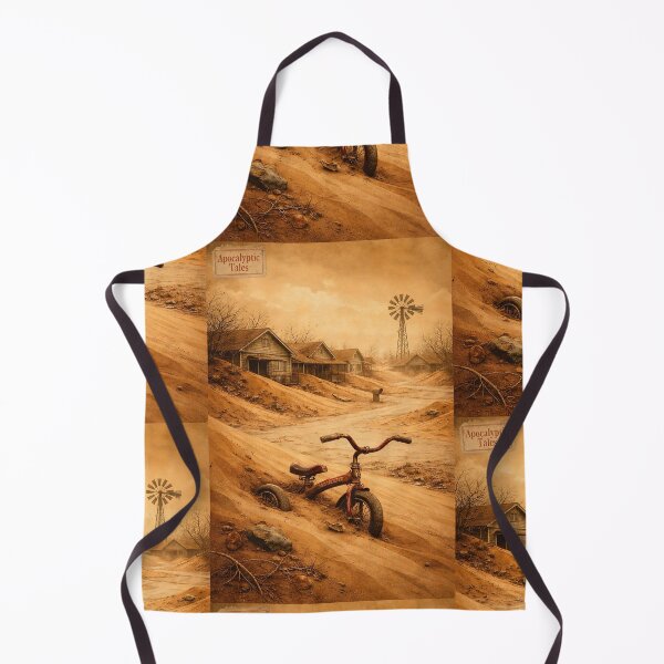 Item preview, The Dust-Burying Suburbia - Apocalyptic World designed and sold by bapupa.