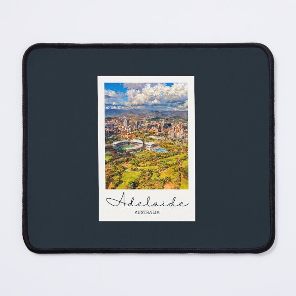 Item preview, Adelaide Skyline Stadium Hills - Vintage Souvenir designed and sold by twentytwo ART souvenir designs.