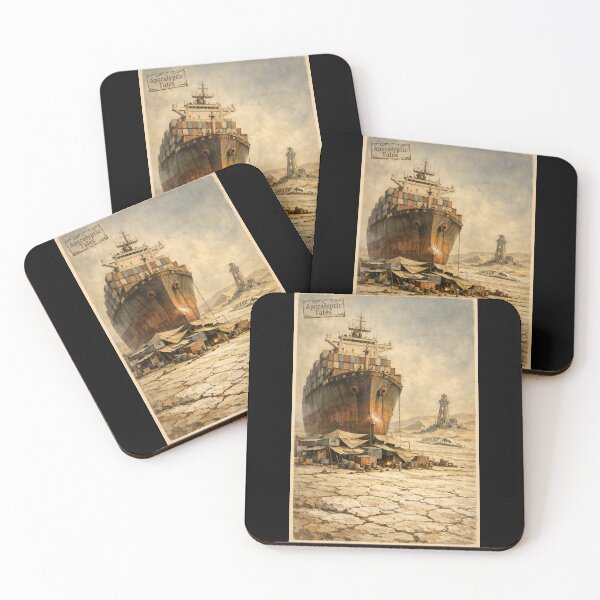 Item preview, The Nautical Graveyard - Apocalyptic World designed and sold by bapupa.