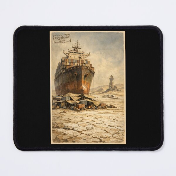 Item preview, The Nautical Graveyard - Apocalyptic World designed and sold by bapupa.