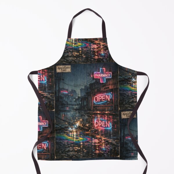 Item preview, The Neon Ghost-Grid - Apocalyptic World designed and sold by bapupa.