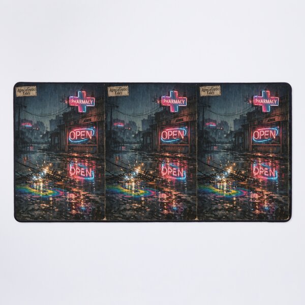 Item preview, The Neon Ghost-Grid - Apocalyptic World designed and sold by bapupa.