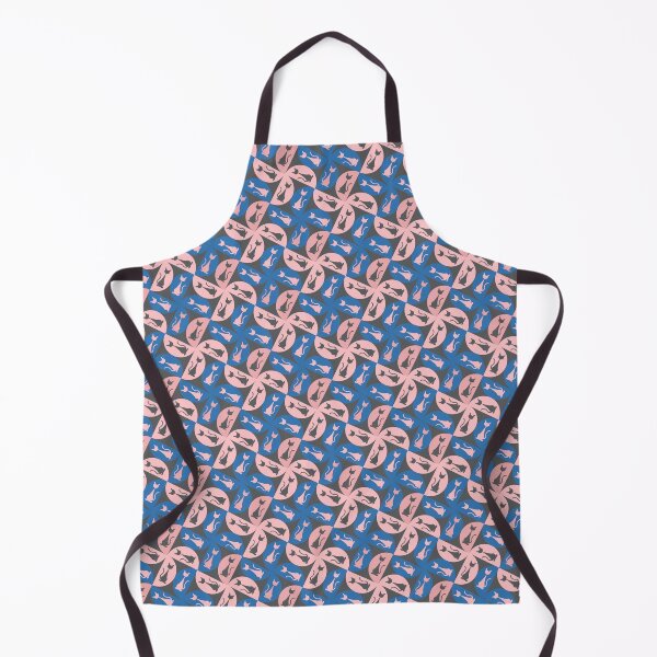 Item preview, MIDCENTURY CATS PATTERN POP ART designed and sold by Sycorax Studio.