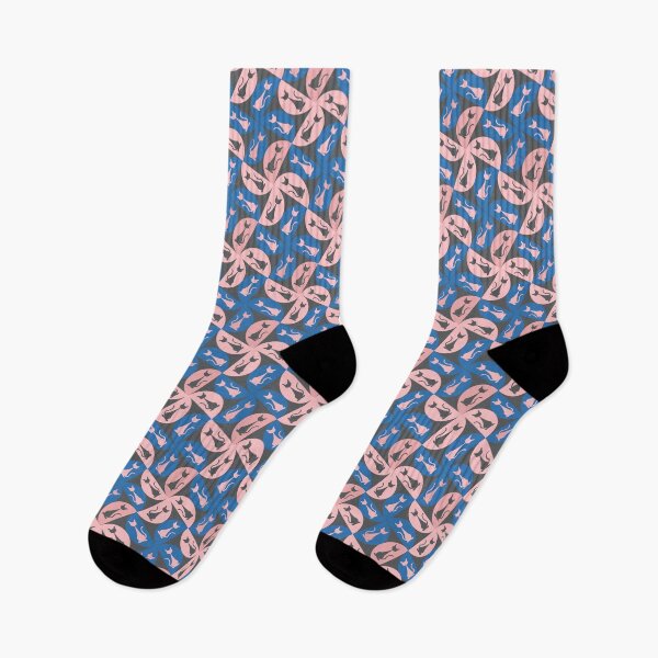 Item preview, MIDCENTURY CATS PATTERN POP ART designed and sold by Sycorax Studio.