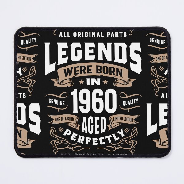 Item preview, Legends Were Born in 1960 Aged Perfectly | 66th Birthday Vintage designed and sold by cidolopez.