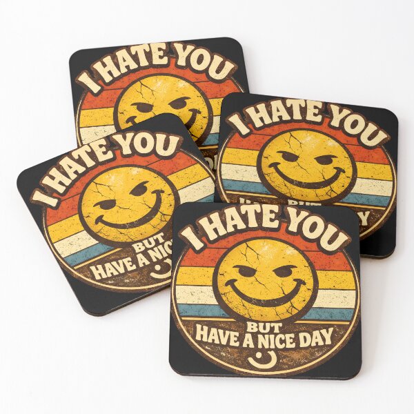 Item preview, I Hate You Vintage Smile designed and sold by NitRes.