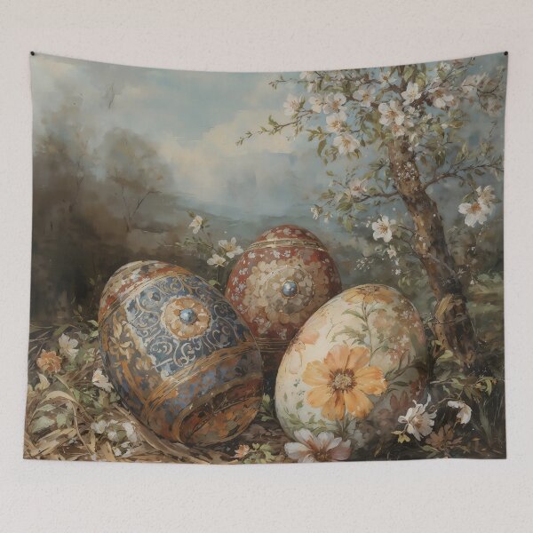 Item preview, Ornate Easter Eggs in Spring Meadow Painting designed and sold by Sergey Sedunov.