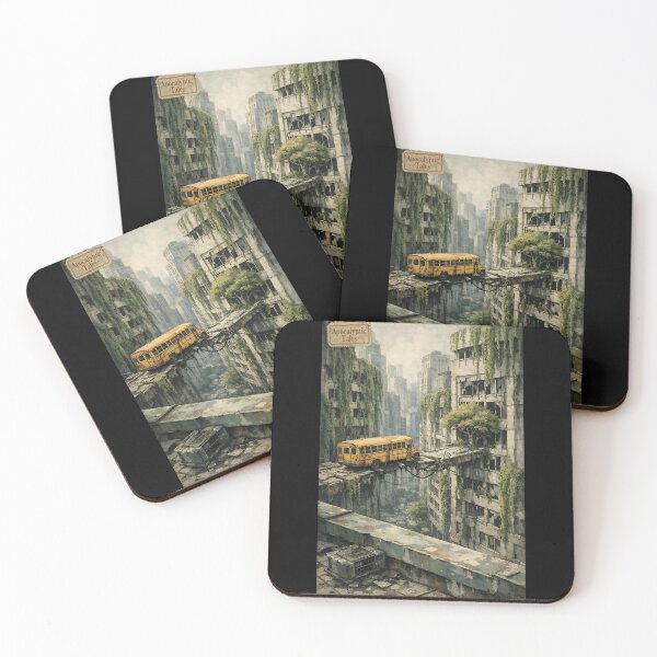 Item preview, The Overgrown High-Rise - Apocalyptic World designed and sold by bapupa.