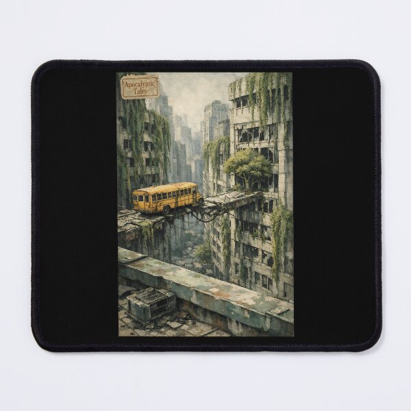 Item preview, The Overgrown High-Rise - Apocalyptic World designed and sold by bapupa.