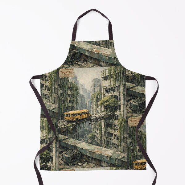 Item preview, The Overgrown High-Rise - Apocalyptic World designed and sold by bapupa.