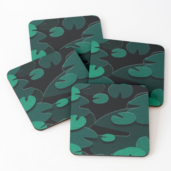 Item preview, Lily pads overlapping designed and sold by The Frog Pond Arts.