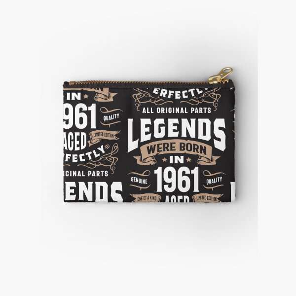 Item preview, Legends Were Born in 1961 Aged Perfectly | 65th Birthday Vintage designed and sold by cidolopez.