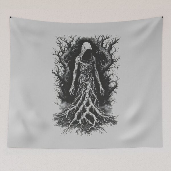 Item preview, Dark Forest Reaper / Gothic Hooded Spirit of the Woods designed and sold by MorbidDreams.