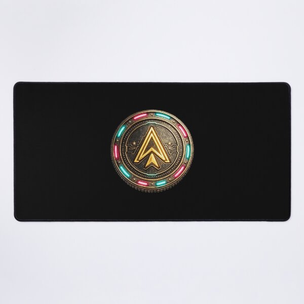 Item preview, Futuristic Golden Arrow Emblem designed and sold by AmosSDoss.
