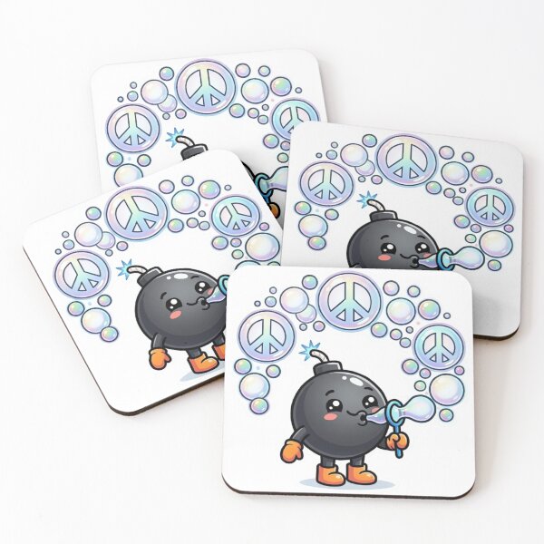 Item preview, Blow Bubbles Not Bombs Cute Peace Design designed and sold by ARTReMi.