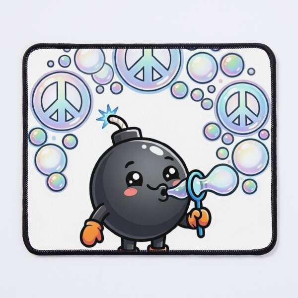 Item preview, Blow Bubbles Not Bombs Cute Peace Design designed and sold by ARTReMi.