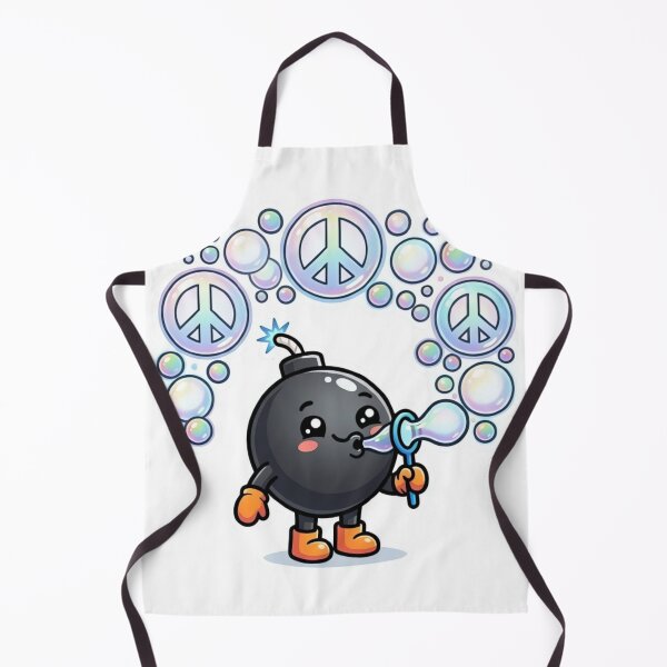 Item preview, Blow Bubbles Not Bombs Cute Peace Design designed and sold by ARTReMi.