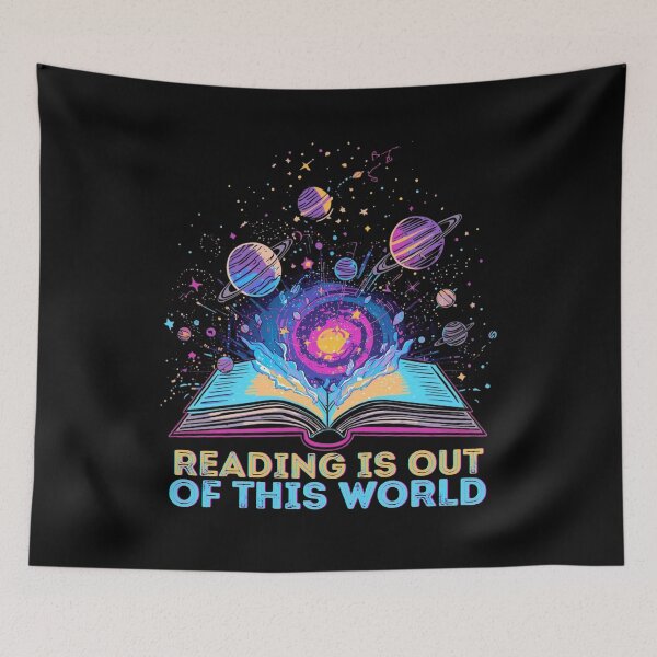Item preview, Reading Is Out Of This World Galaxy Book Space Reading Design designed and sold by PROPera-design.
