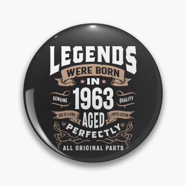 Item preview, Legends Were Born in 1963 Aged Perfectly | 63rd Birthday Vintage designed and sold by cidolopez.