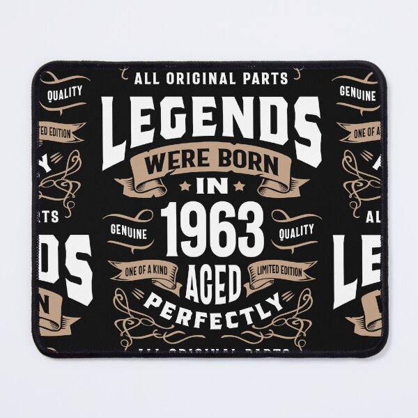 Item preview, Legends Were Born in 1963 Aged Perfectly | 63rd Birthday Vintage designed and sold by cidolopez.