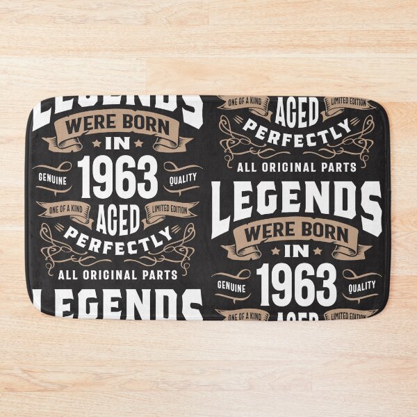 Item preview, Legends Were Born in 1963 Aged Perfectly | 63rd Birthday Vintage designed and sold by cidolopez.