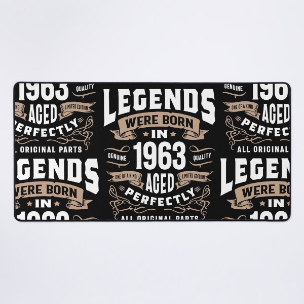 Item preview, Legends Were Born in 1963 Aged Perfectly | 63rd Birthday Vintage designed and sold by cidolopez.