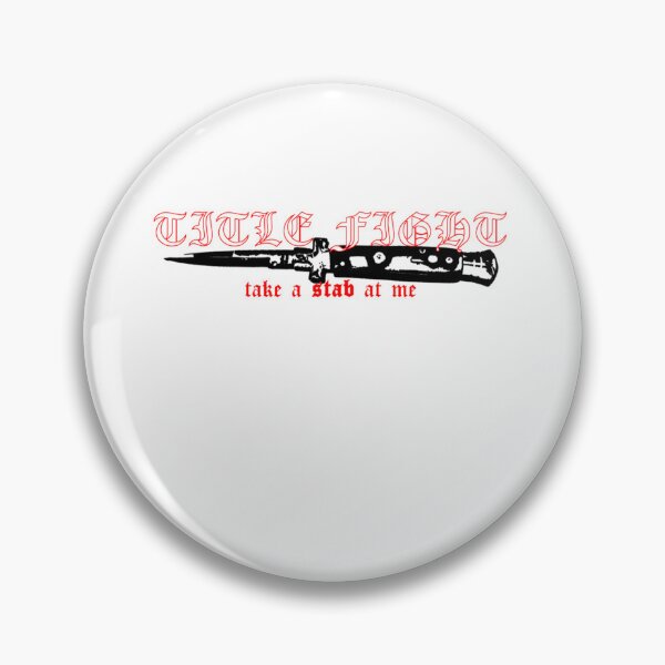Item preview, Title Fight Stab  designed and sold by DNLShop.