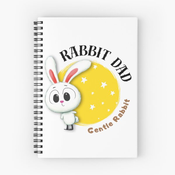 Item preview, Rabbit Dad Chinese Zodiac – Gentle Rabbit Dad Illustration designed and sold by OriginalMindArt.