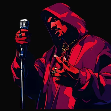 Artwork thumbnail, Rakim Rapper by macgortffqa