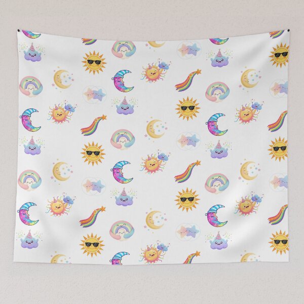 Item preview, Kawaii Celestial Friends designed and sold by The sticker haven.