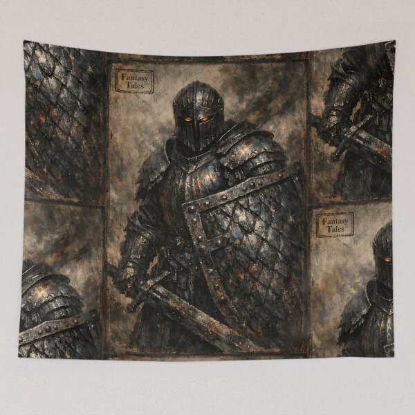 Item preview, The Scorched Veteran of the Wyrm-War - Black Knight designed and sold by bapupa.