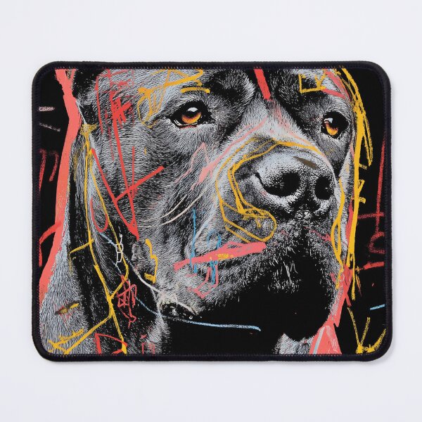 Item preview, Colorful Abstract Cane Corso Portrait designed and sold by lautir.