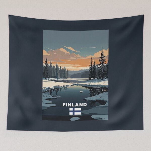 Item preview, Finland Travel  designed and sold by Thistle-TShop.