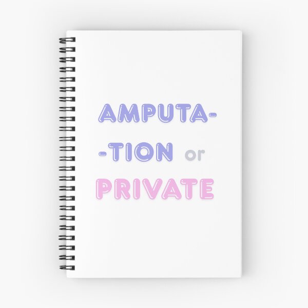 Item preview, Amputation or private designed and sold by absurdiculous.