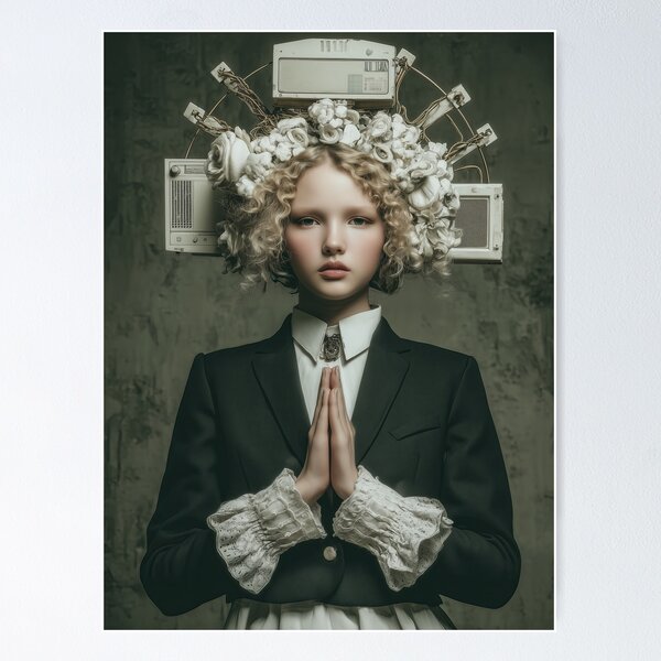 Item preview, Corporate Devotion – Technological Worship designed and sold by PlanetBPop.